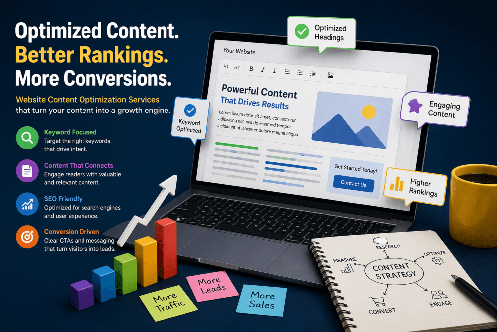 Website Content Optimization Services: The Complete Guide to Better Rankings and Conversions