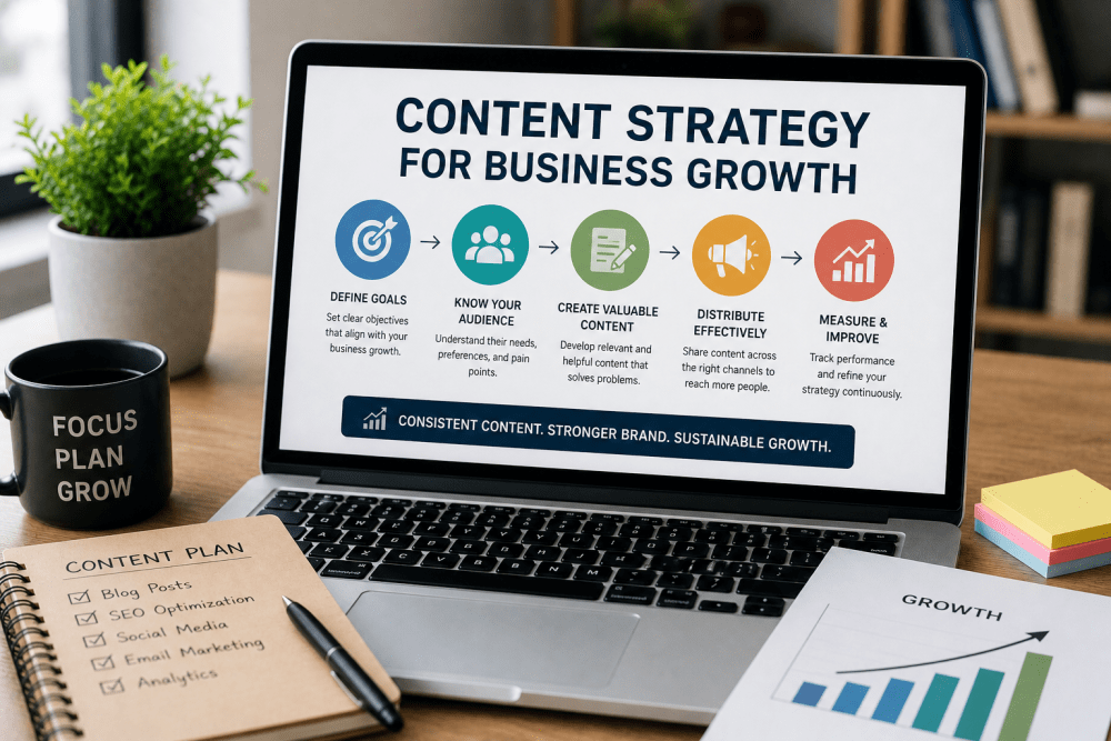 Content Strategy for Business Growth: A Practical Guide to Scaling Your Brand