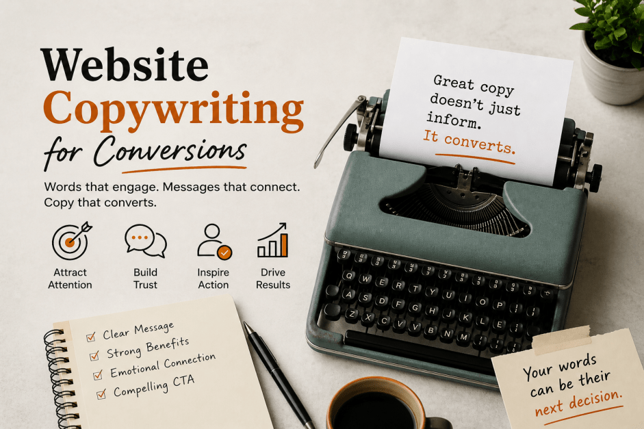 Website Copywriting for Conversions: A Practical Guide to Turning Words into Results