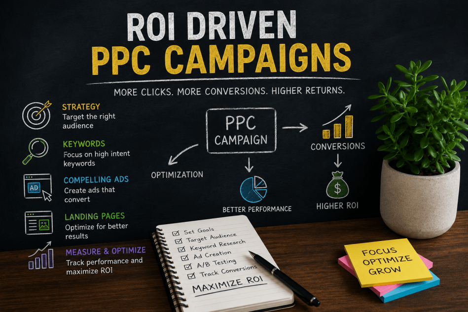 ROI Driven PPC Campaigns: A Smarter Approach to Digital Advertising