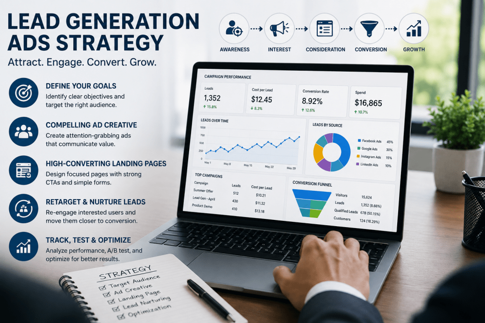 Lead Generation Ads Strategy: A Smarter Way to Attract Quality Customers