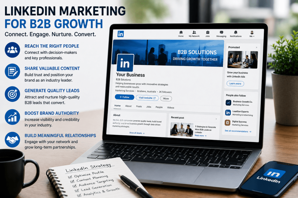 LinkedIn Marketing for B2B Growth: Turning Connections into Qualified Leads