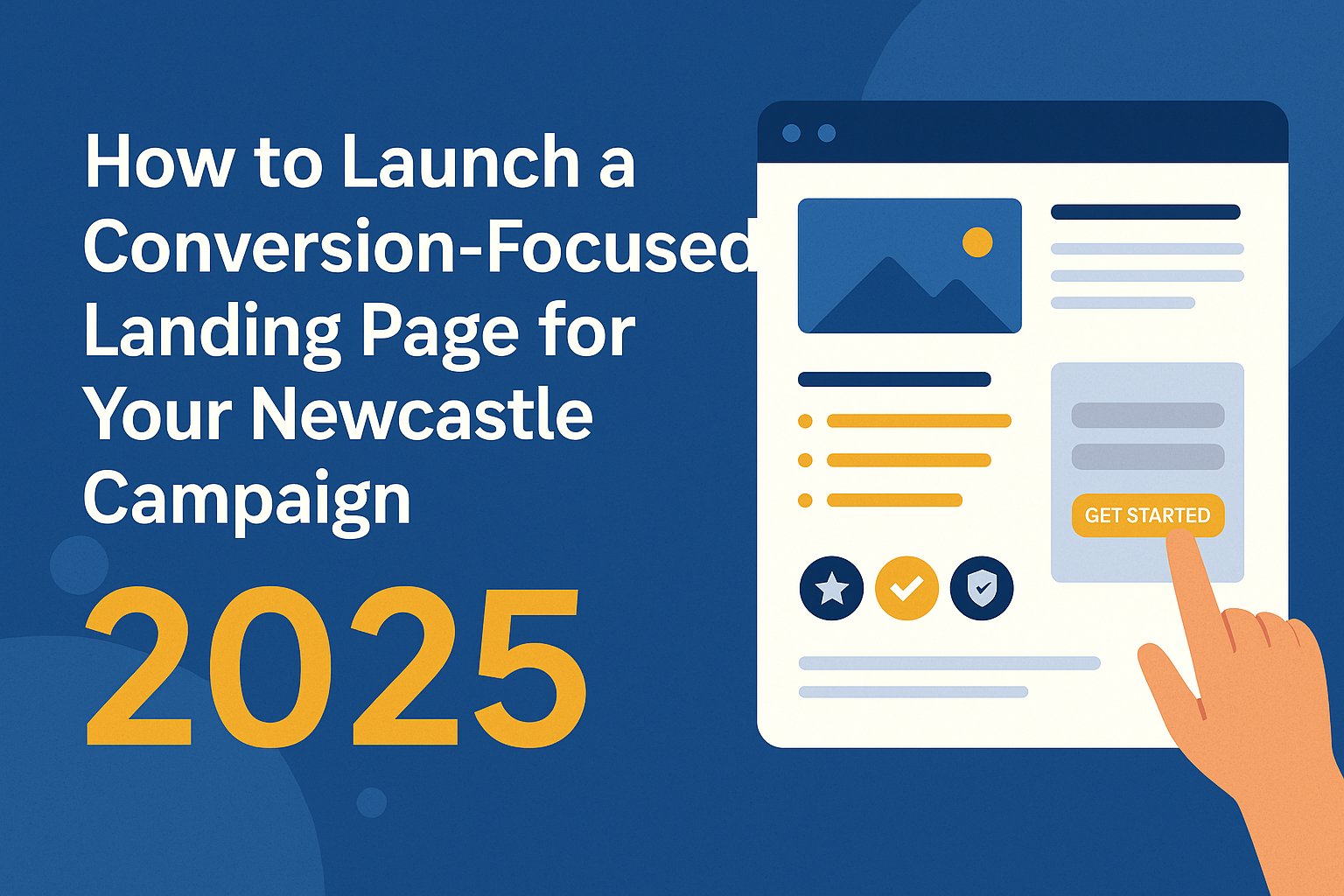How to Launch a Conversion-Focused Landing Page for Your Newcastle Campaign